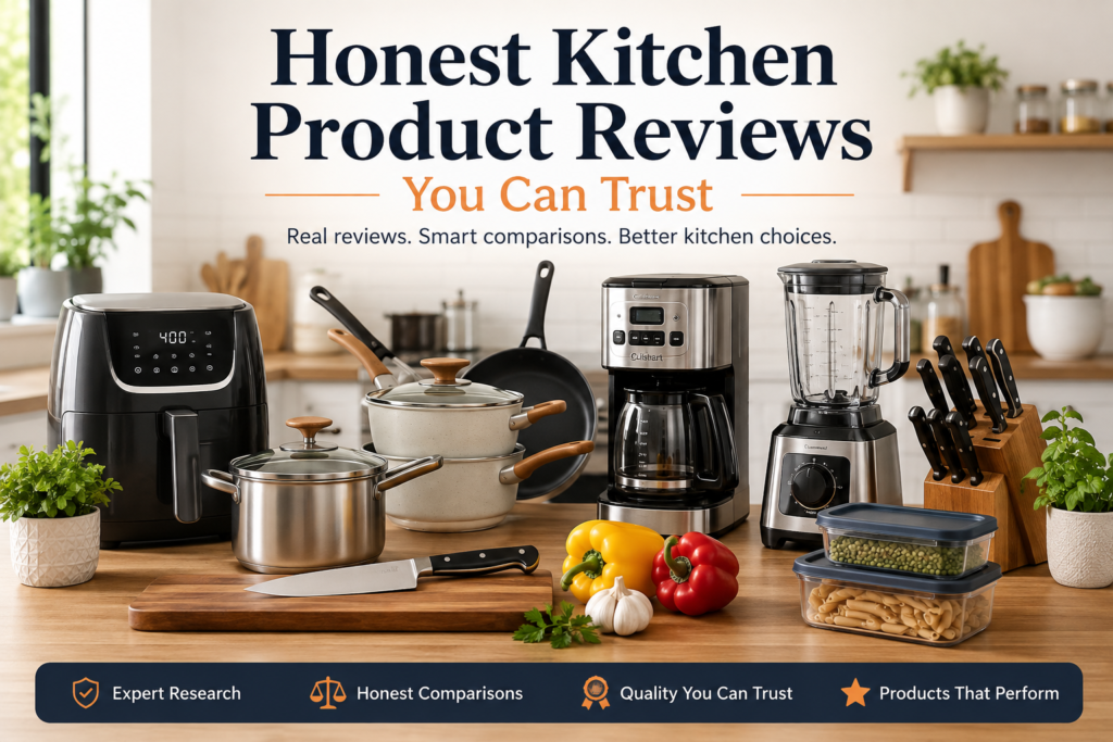 Kitchen product reviews from Kitchenware.io